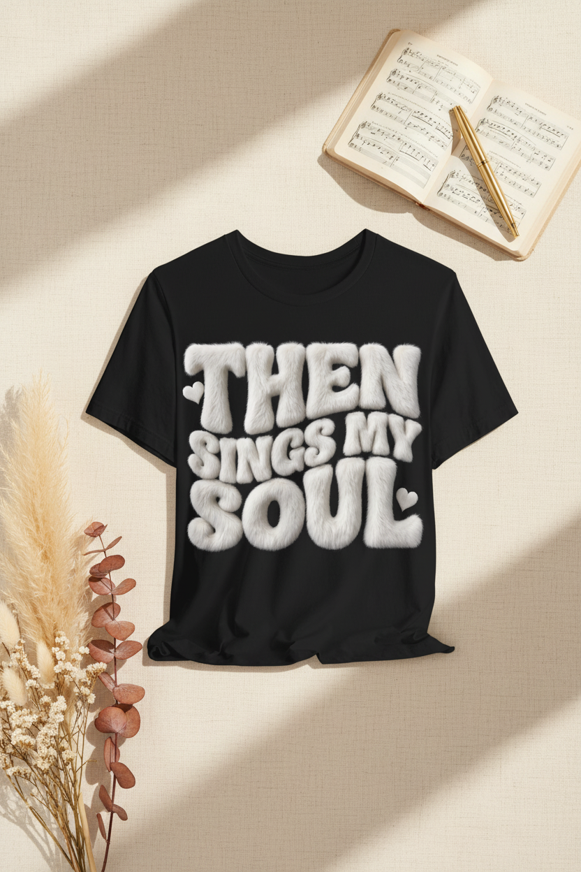 Then Sings My Soul — Flat-lay Pinterest Mockup