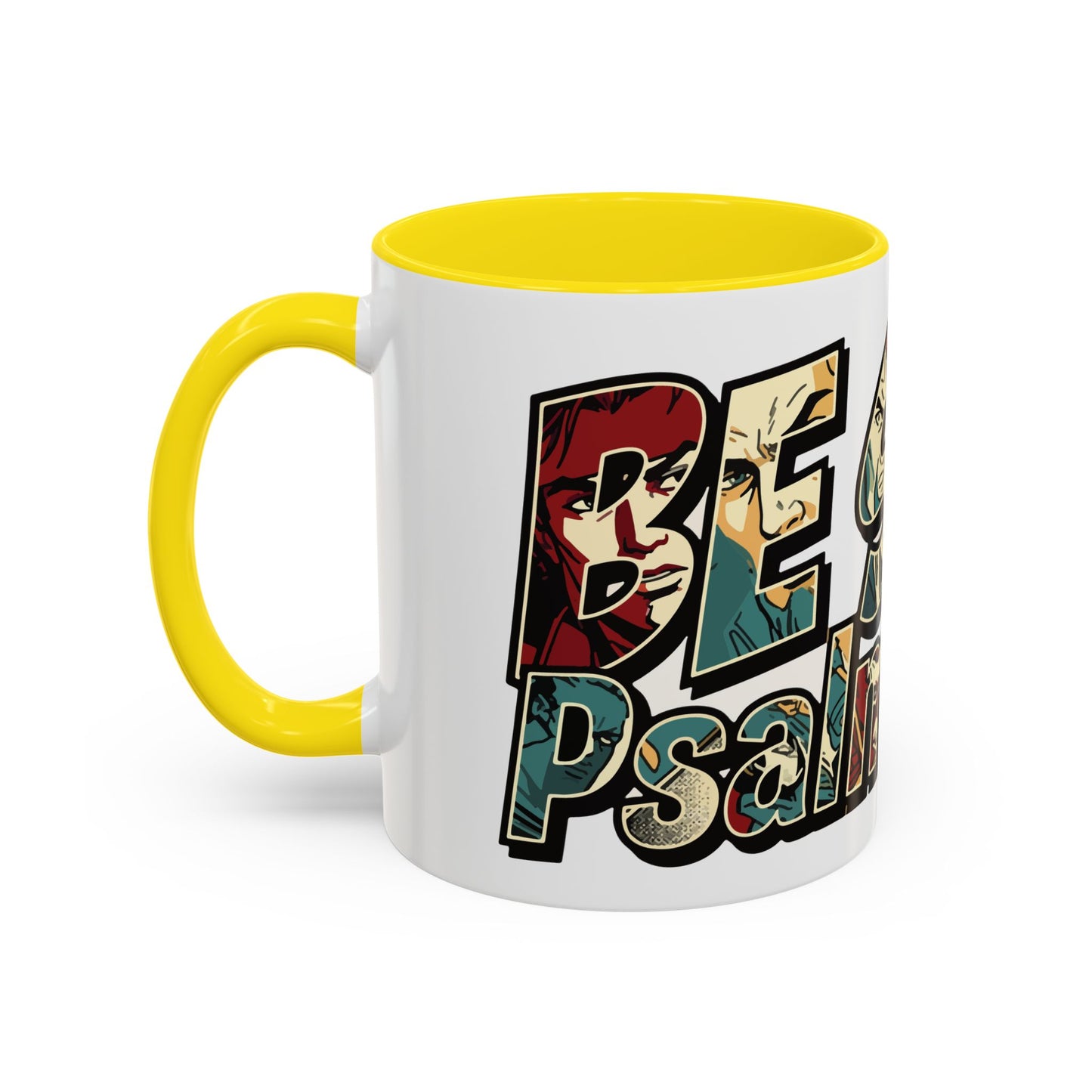 Be Still and Know Accent Mug — Psalm 46:10 | Christian Gift UK