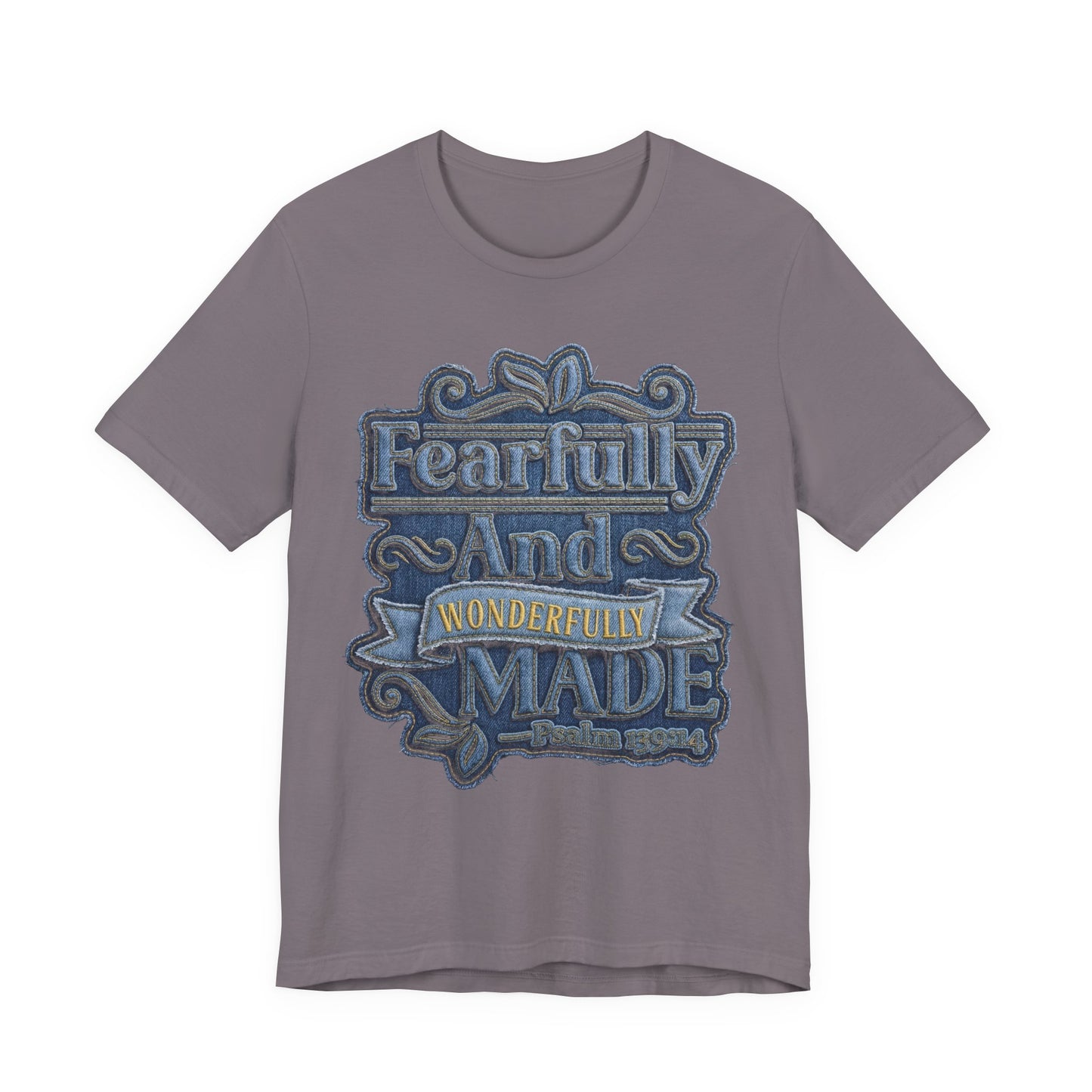 Fearfully and Wonderfully Made T-Shirt — Psalm 139 | Christian Gift for Her UK
