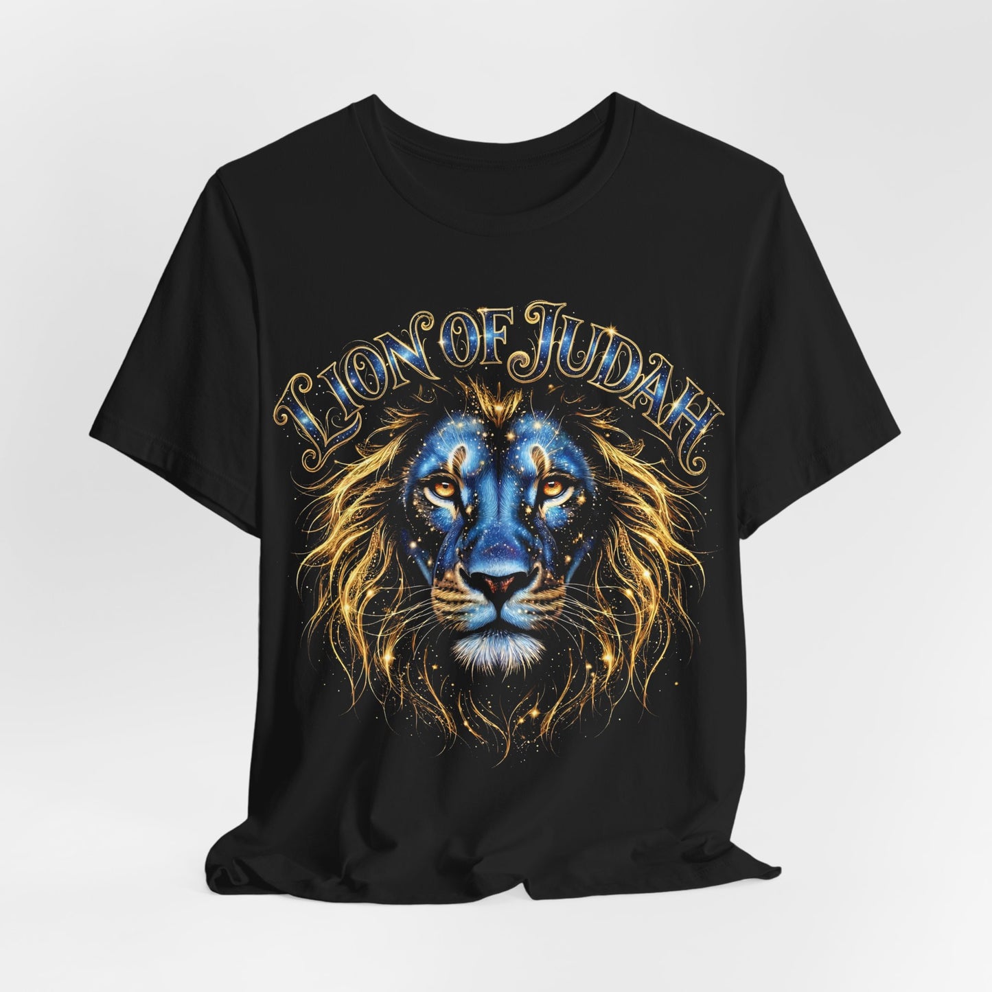 Lion of Judah T-Shirt — Christian Gift for Him | Faith Graphic Tee UK