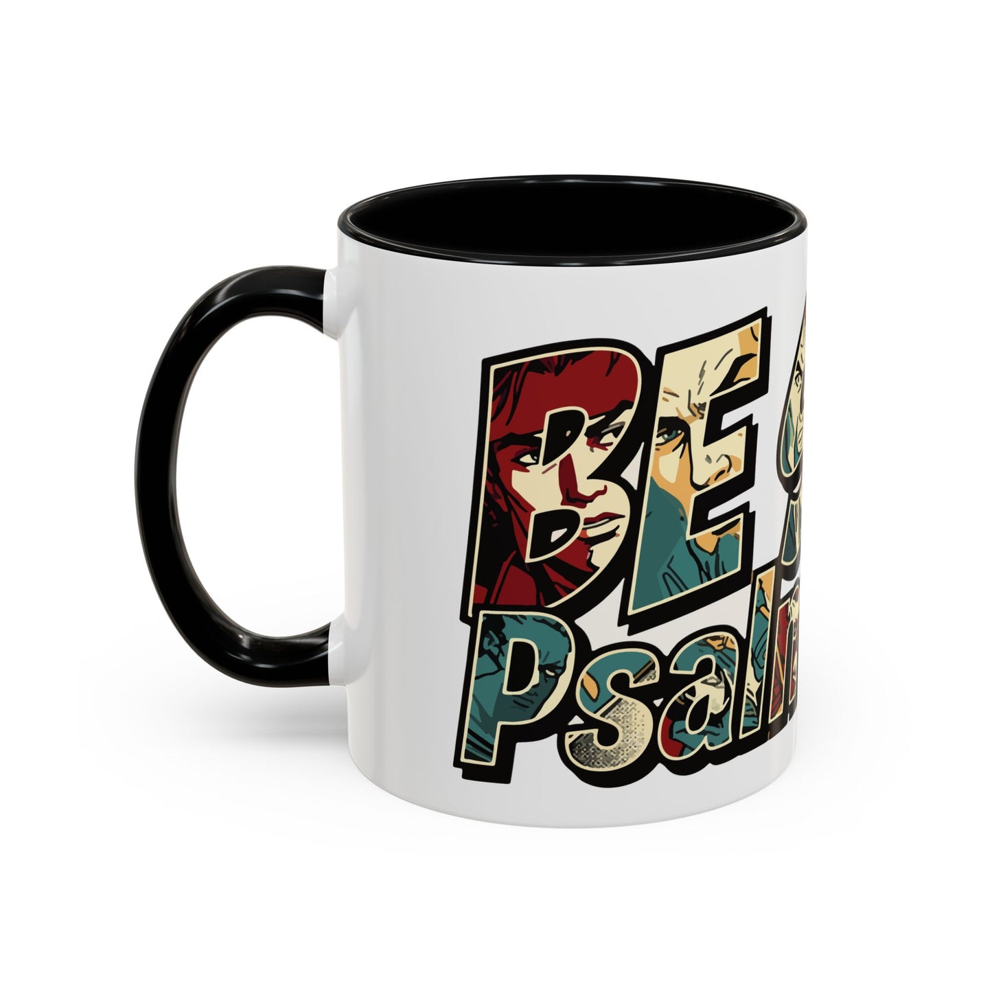 Be Still and Know Accent Mug — Psalm 46:10 | Christian Gift UK