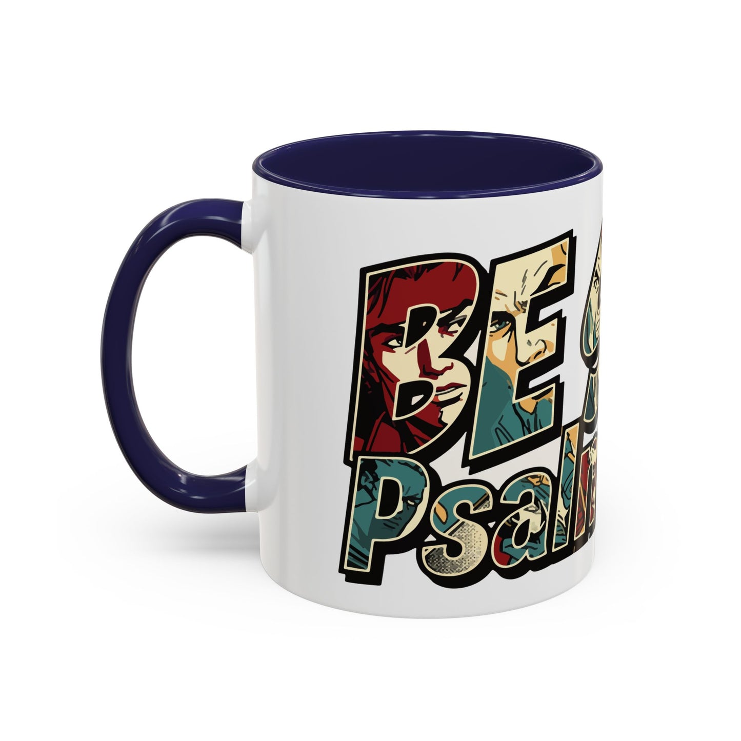 Be Still and Know Accent Mug — Psalm 46:10 | Christian Gift UK