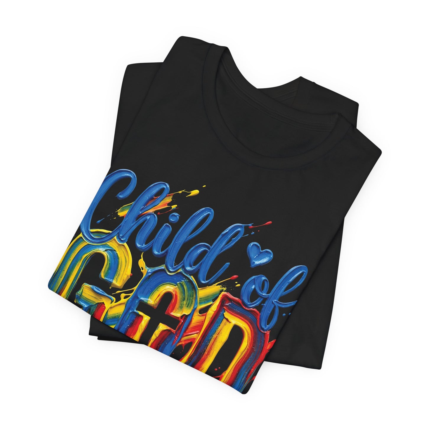 Child of God T-Shirt — 2 Cor 5:17 | Christian Gift | Colourful Faith Tee UK
