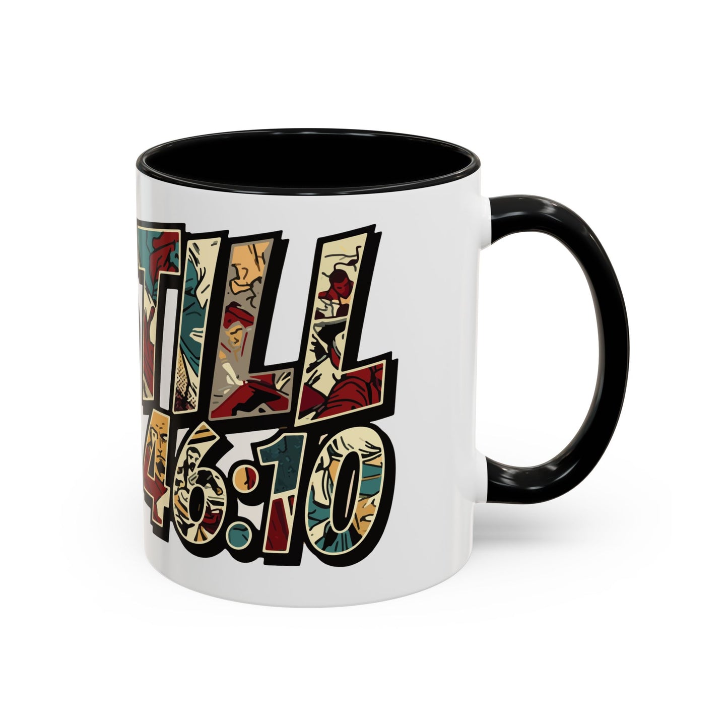Be Still and Know Accent Mug — Psalm 46:10 | Christian Gift UK