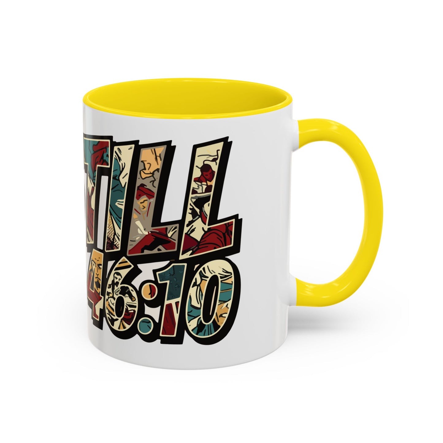 Be Still and Know Accent Mug — Psalm 46:10 | Christian Gift UK