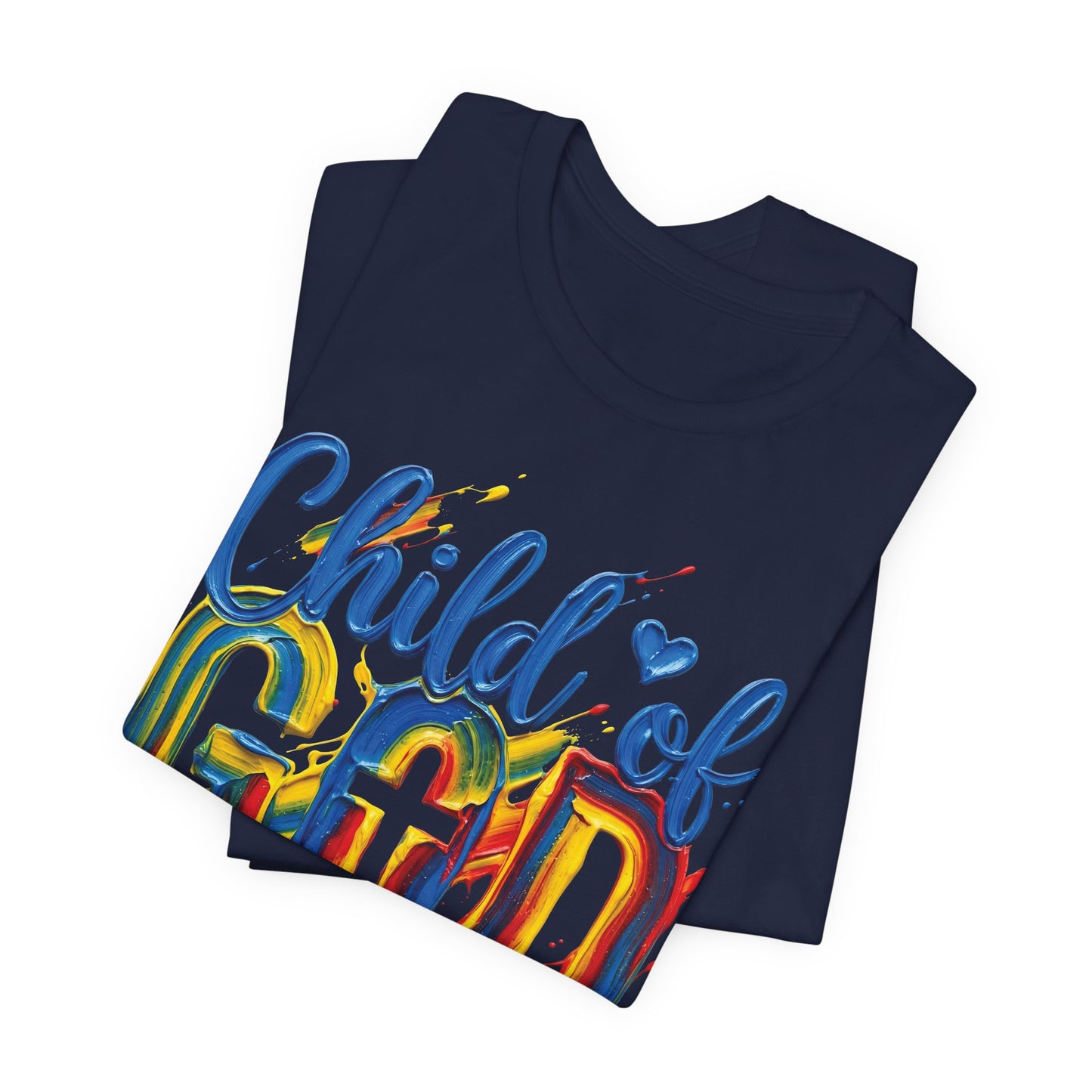 Child of God T-Shirt — 2 Cor 5:17 | Christian Gift | Colourful Faith Tee UK