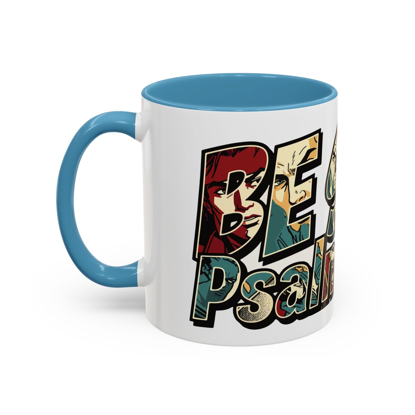 Be Still and Know Accent Mug — Psalm 46:10 | Christian Gift UK