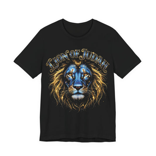 Lion of Judah T-Shirt — Christian Gift for Him | Faith Graphic Tee UK