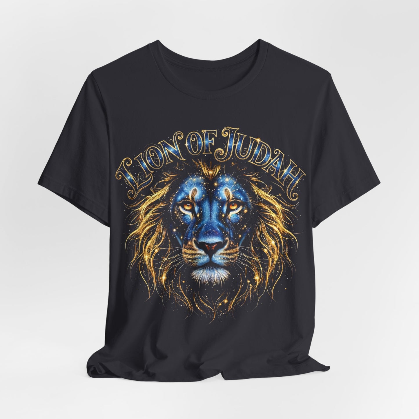 Lion of Judah T-Shirt — Christian Gift for Him | Faith Graphic Tee UK