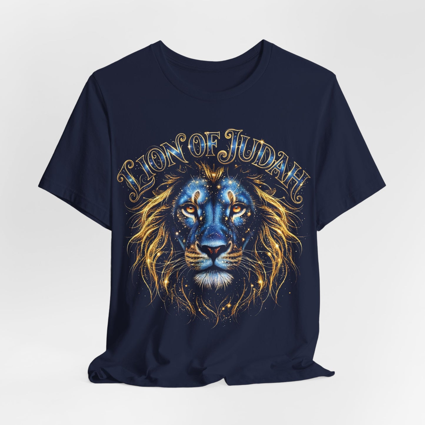 Lion of Judah T-Shirt — Christian Gift for Him | Faith Graphic Tee UK