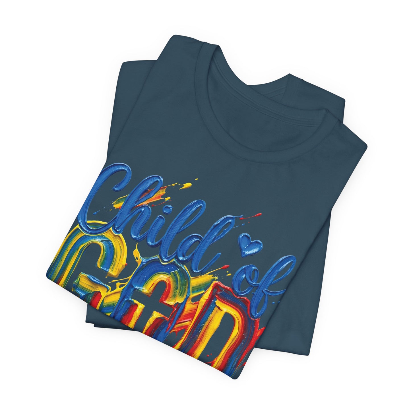 Child of God T-Shirt — 2 Cor 5:17 | Christian Gift | Colourful Faith Tee UK
