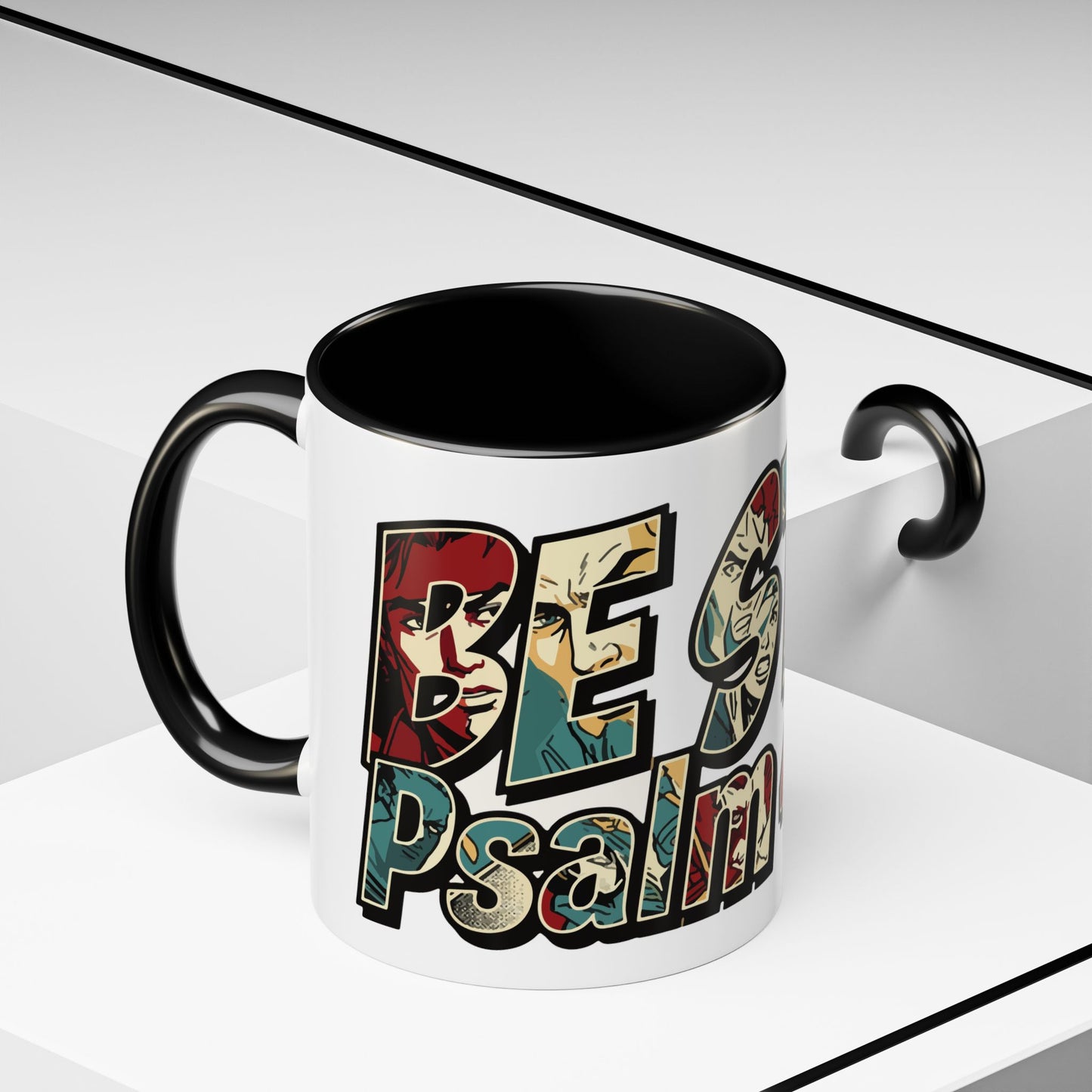 Be Still and Know Accent Mug — Psalm 46:10 | Christian Gift UK