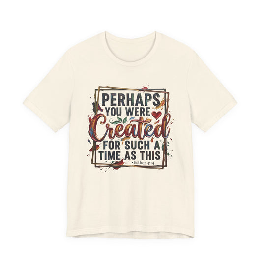 Such a Time as This T-Shirt — Esther 4:14 | Christian Gift for Her UK
